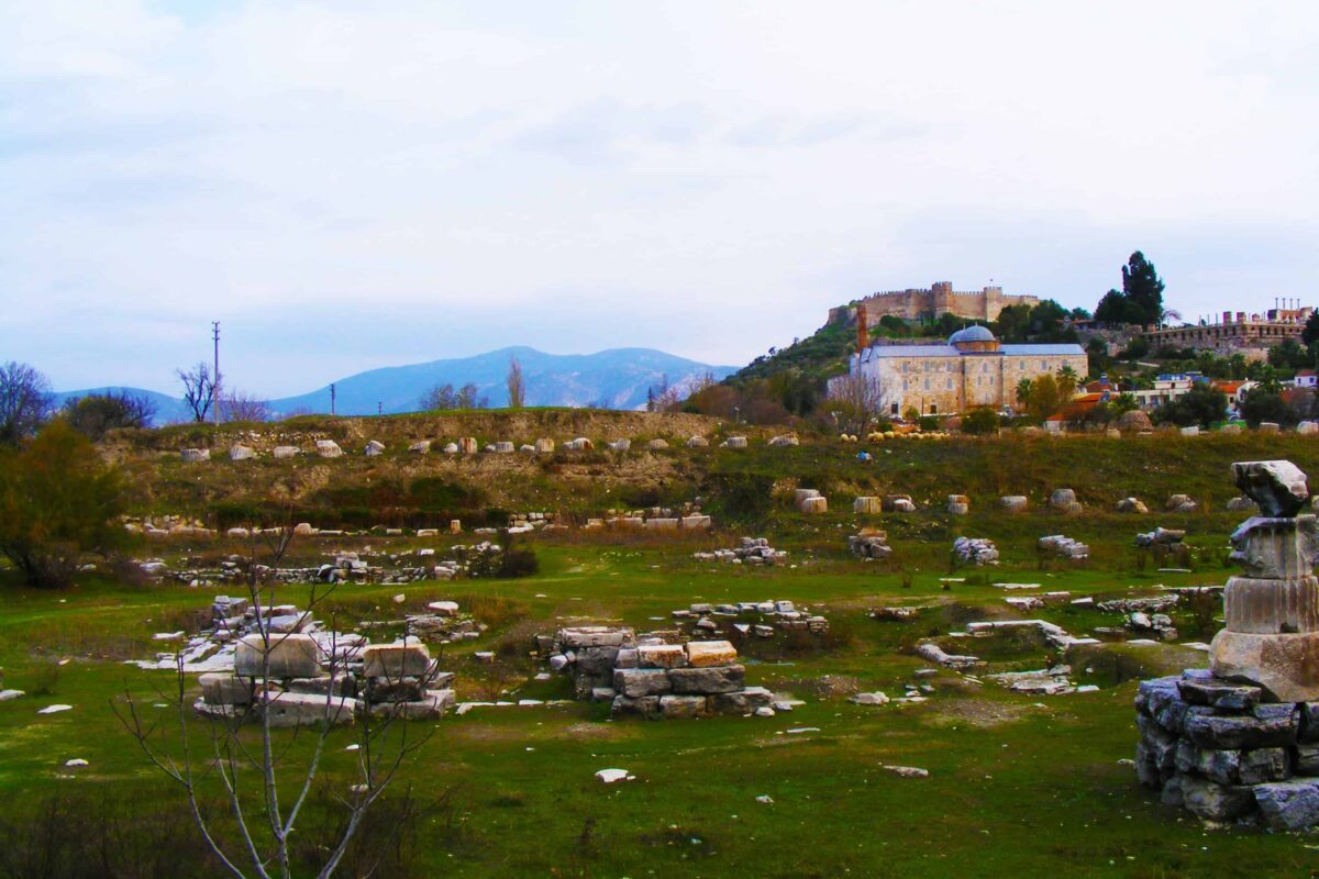 The Sacred Temple of Artemis at Ephesus