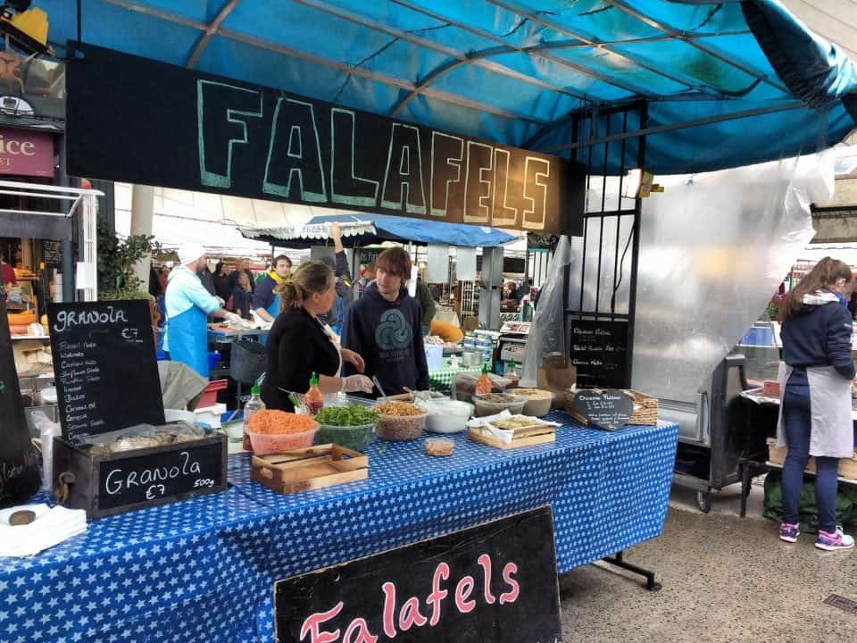 Leather Lane Market London a Delicious street food hub