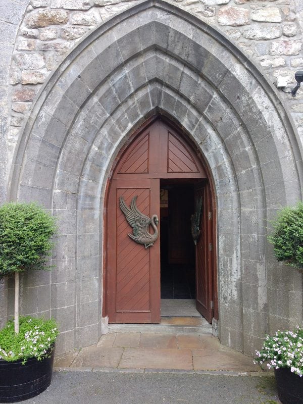 doorway to church at Sligo