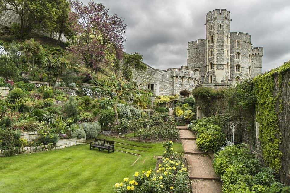 Gardens at Windsor Castle