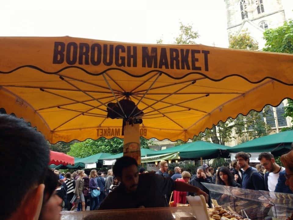 a great guide to Borough Market for foodies, some of the stalls tucked underneath the bridge