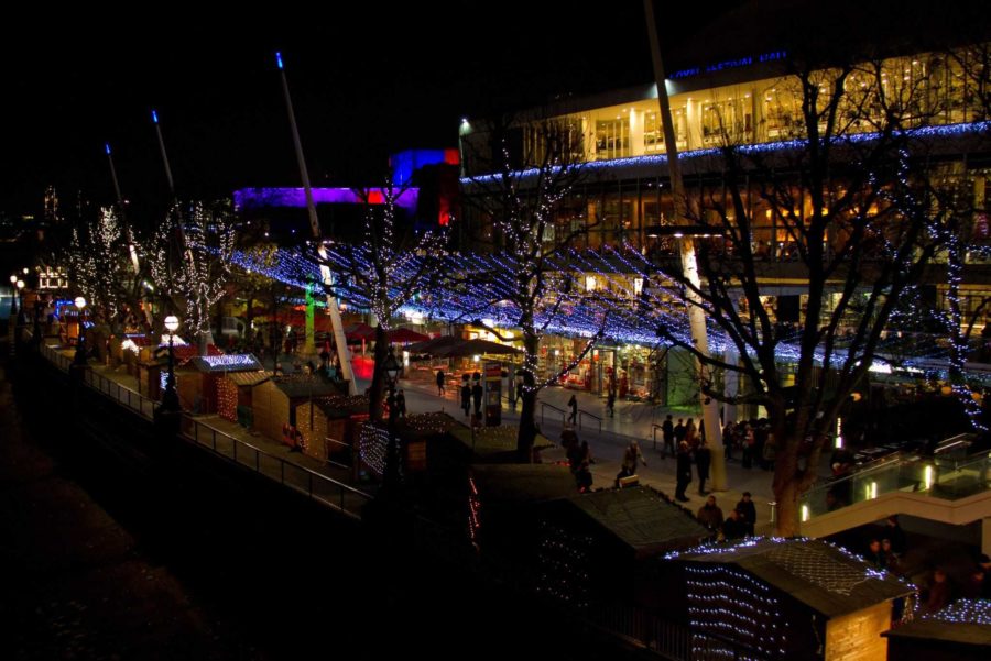 one of the many Christmas markets in London