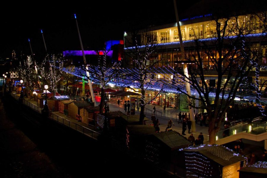 one of the many Christmas markets in London