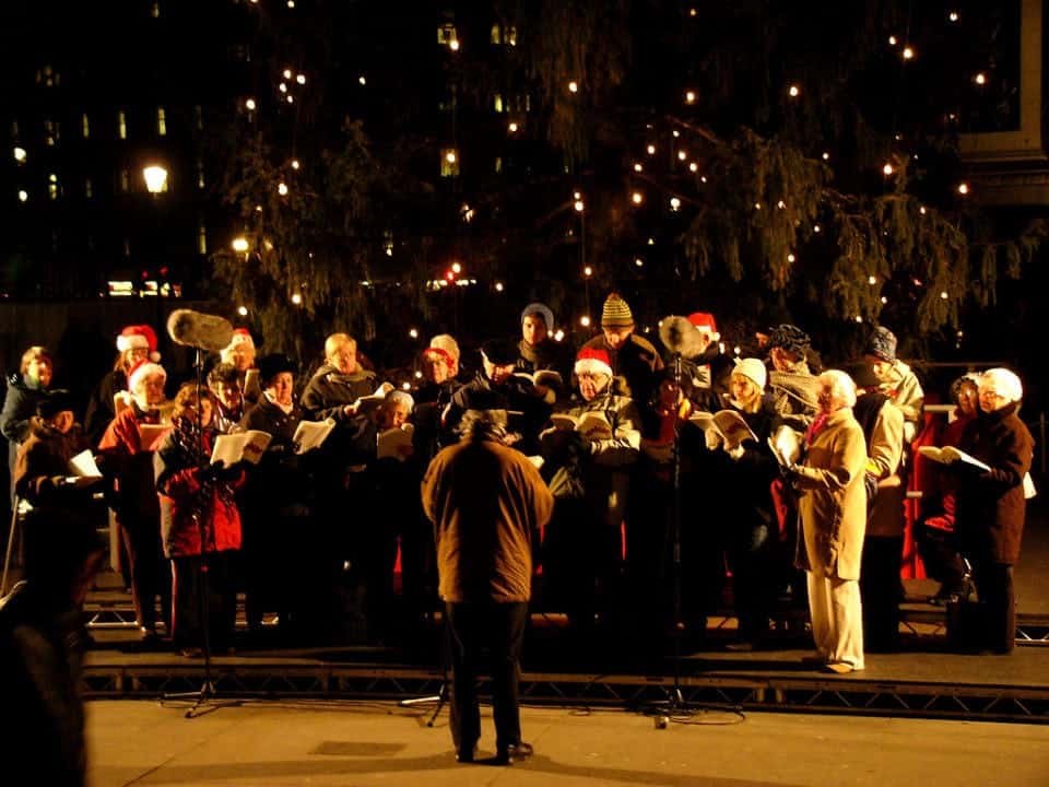 Christmas Carol Singers in London