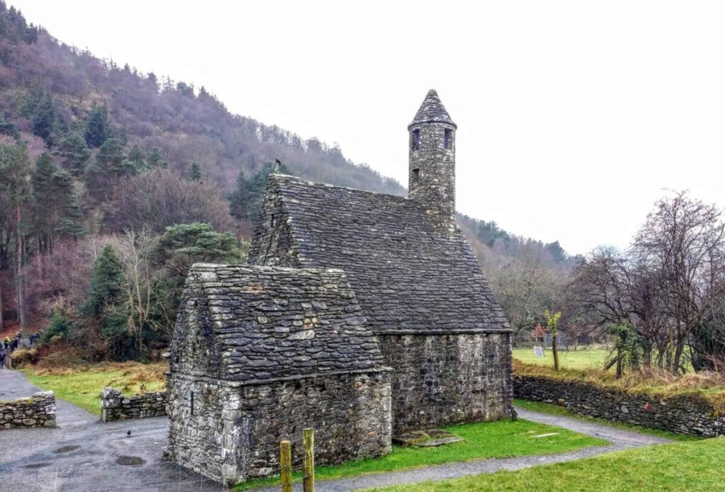 St. Kevins Church a tiny stone church in the nationl park