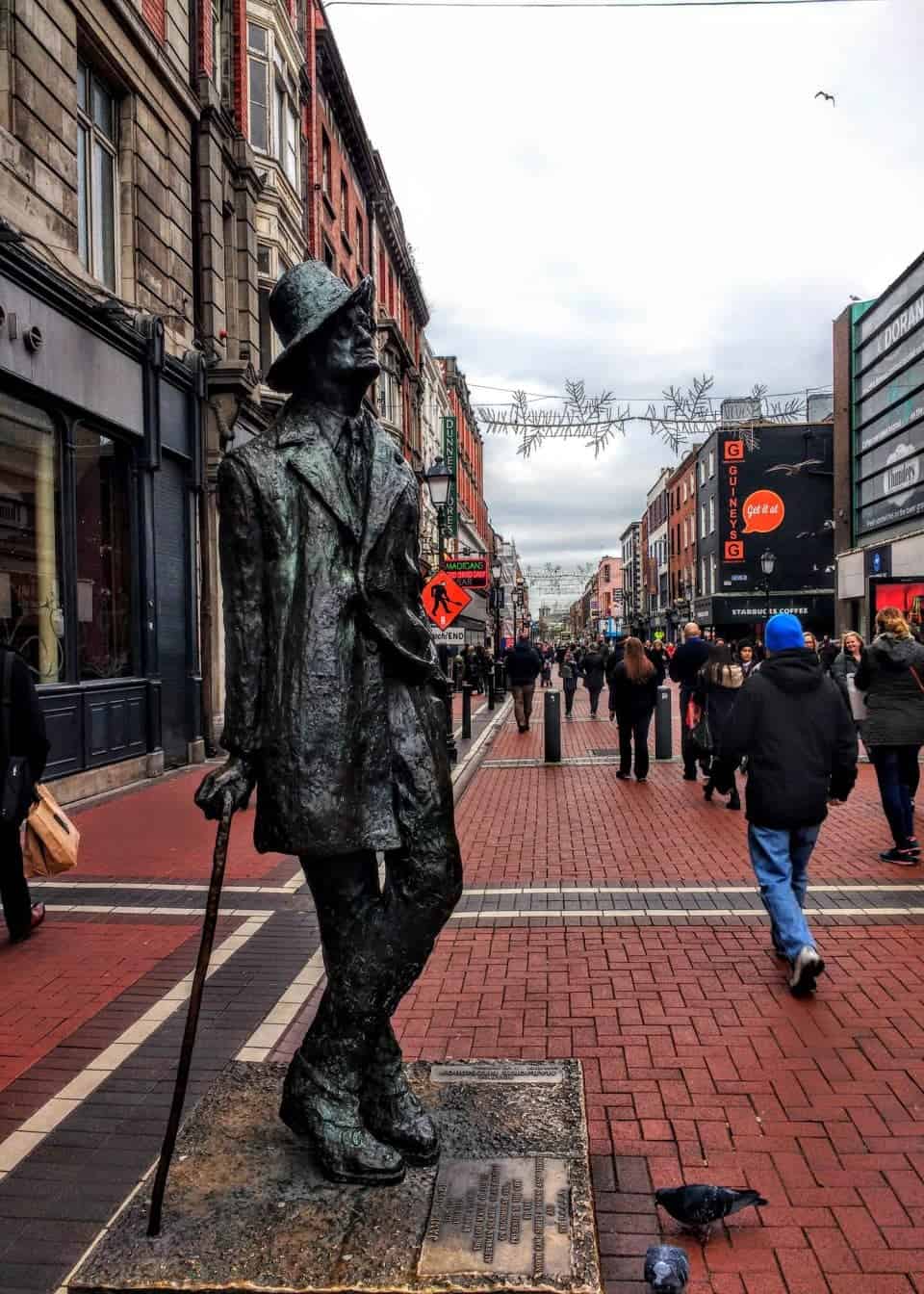 things to do in Dublin check out the street art, statues and graffiti