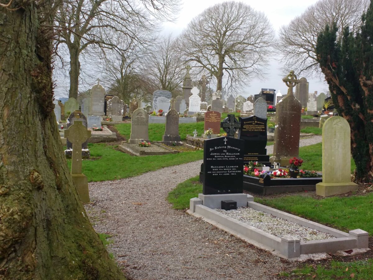 Monasterboice a simple rural graveyard