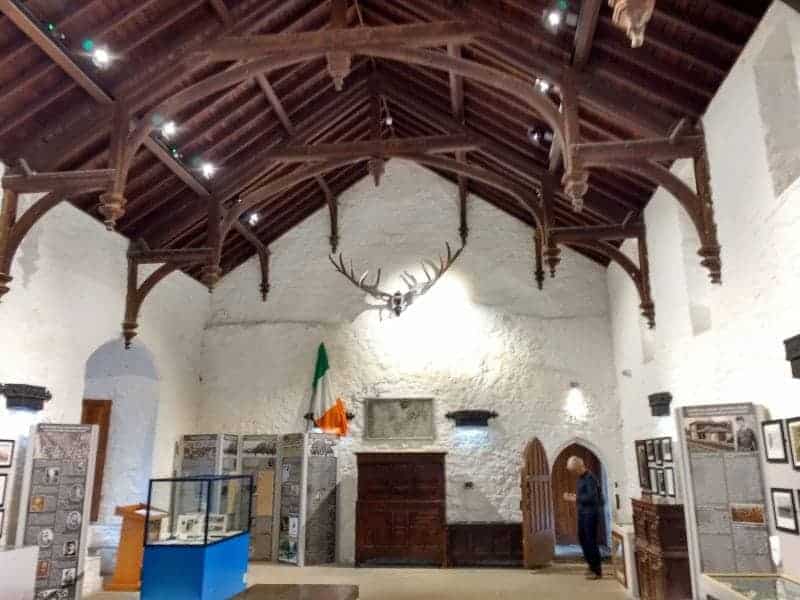 interior of cahir castle