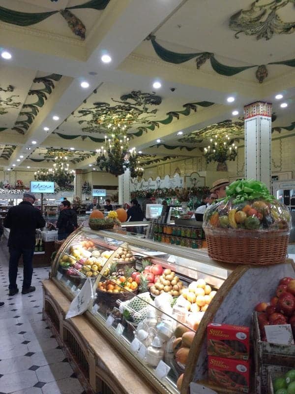 Famous Food Halls in London showcasing the world's best foods