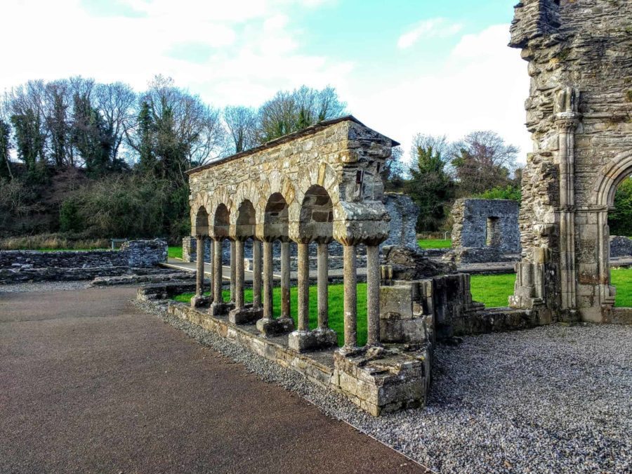 romanesque arches at Mellifont