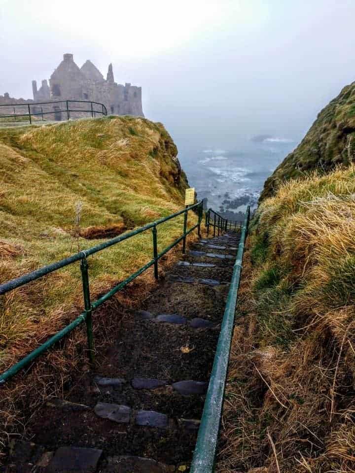 Castle ruins in Ireland