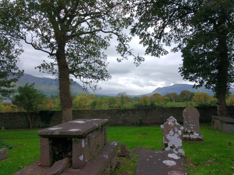 Visiting William Butler Yeats grave - Drumcliffe Sligo