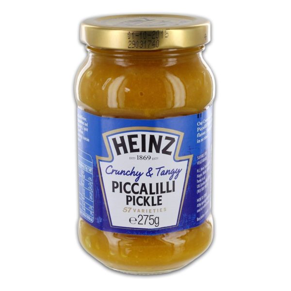 jar of piccalilli condiment