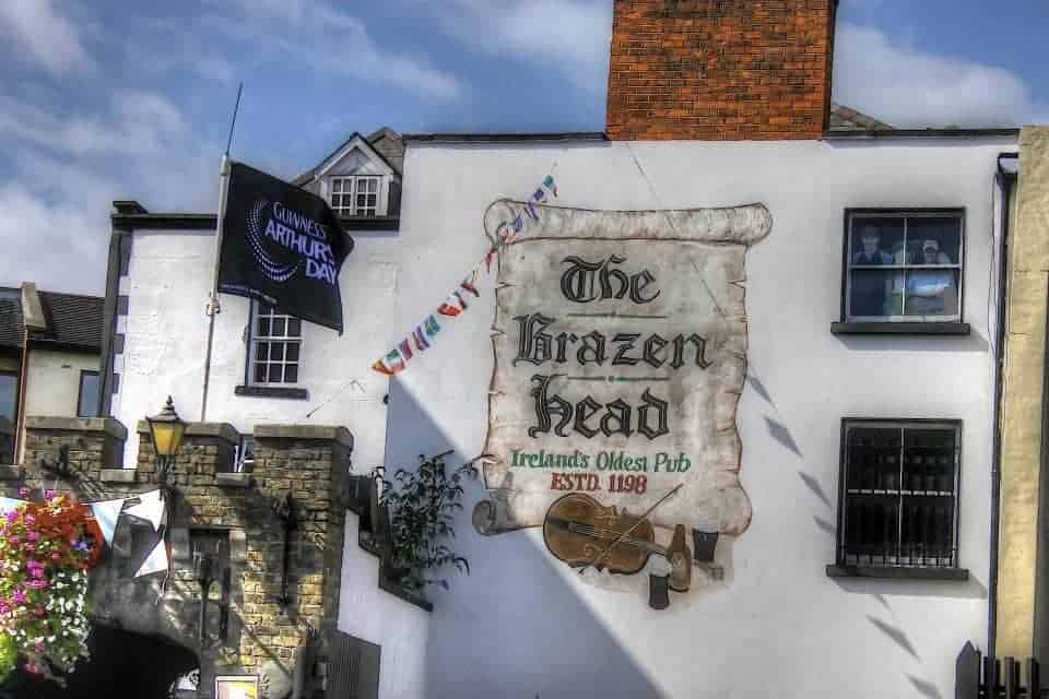 the Brazen head pub the most famous pubs in Dublin