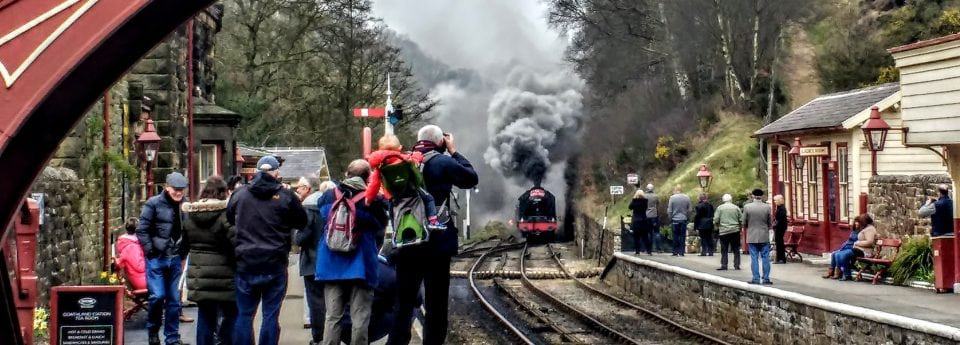 the Harry Potter station of Goathland