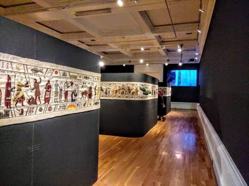 display of the Game of Thrones Tapestry in the Ulster Museum