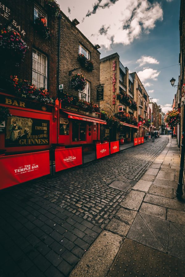 Temple Bar in Dublin travel to Ireland