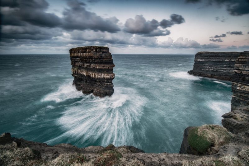 Dun Briste Sea Stacks in Mayo Ireland