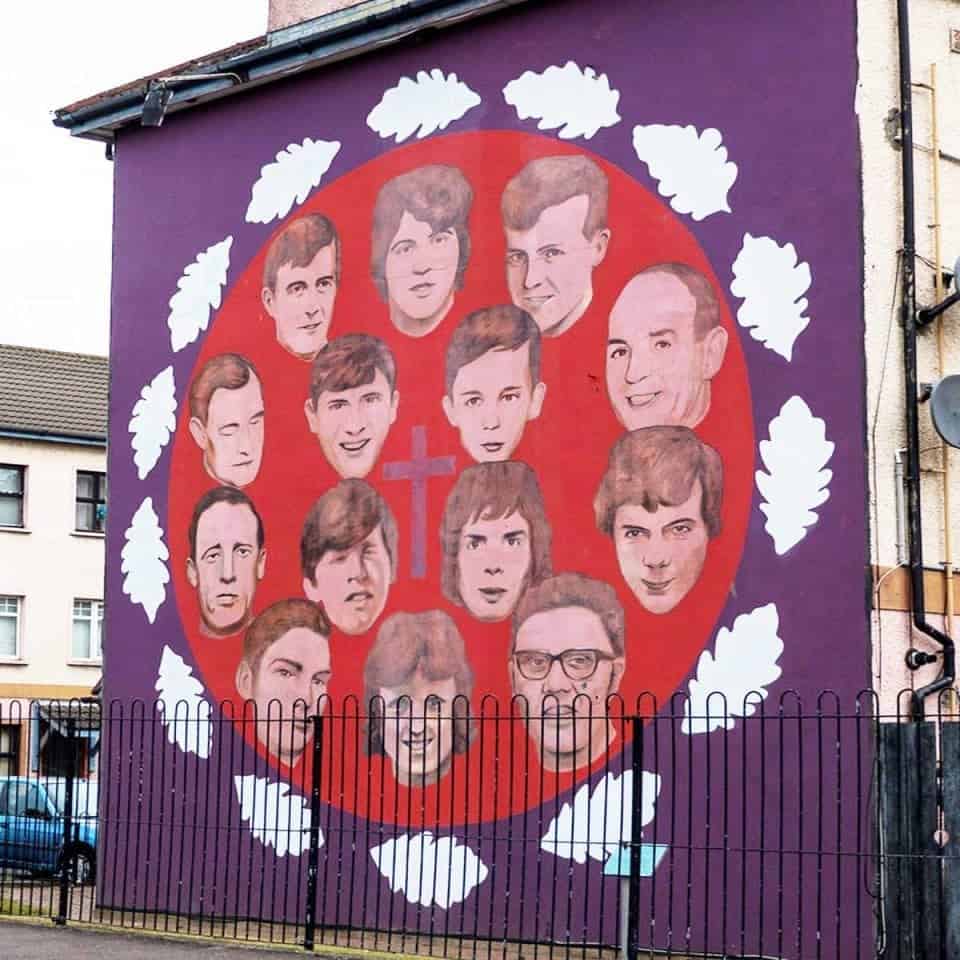Derry Murals: The People's Gallery Bogside Derry