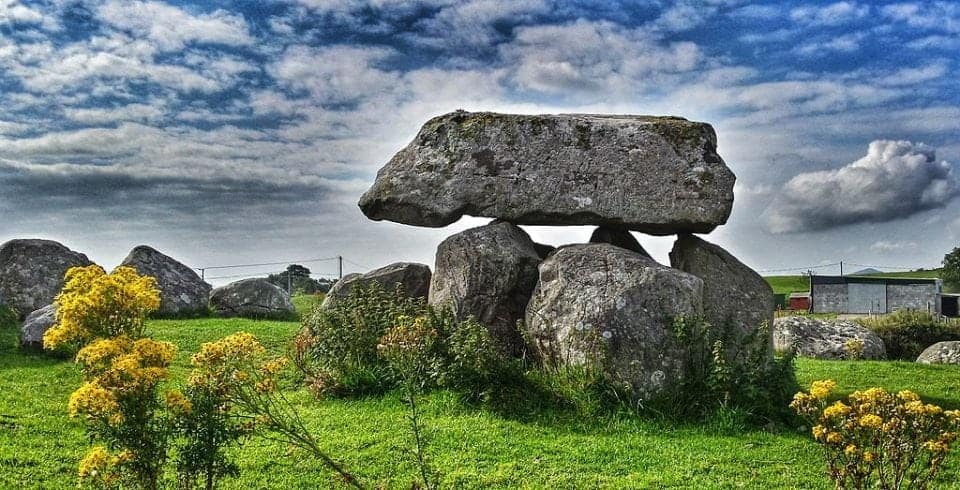 The Carrowmore Passage Tomb - landmarks in Ireland