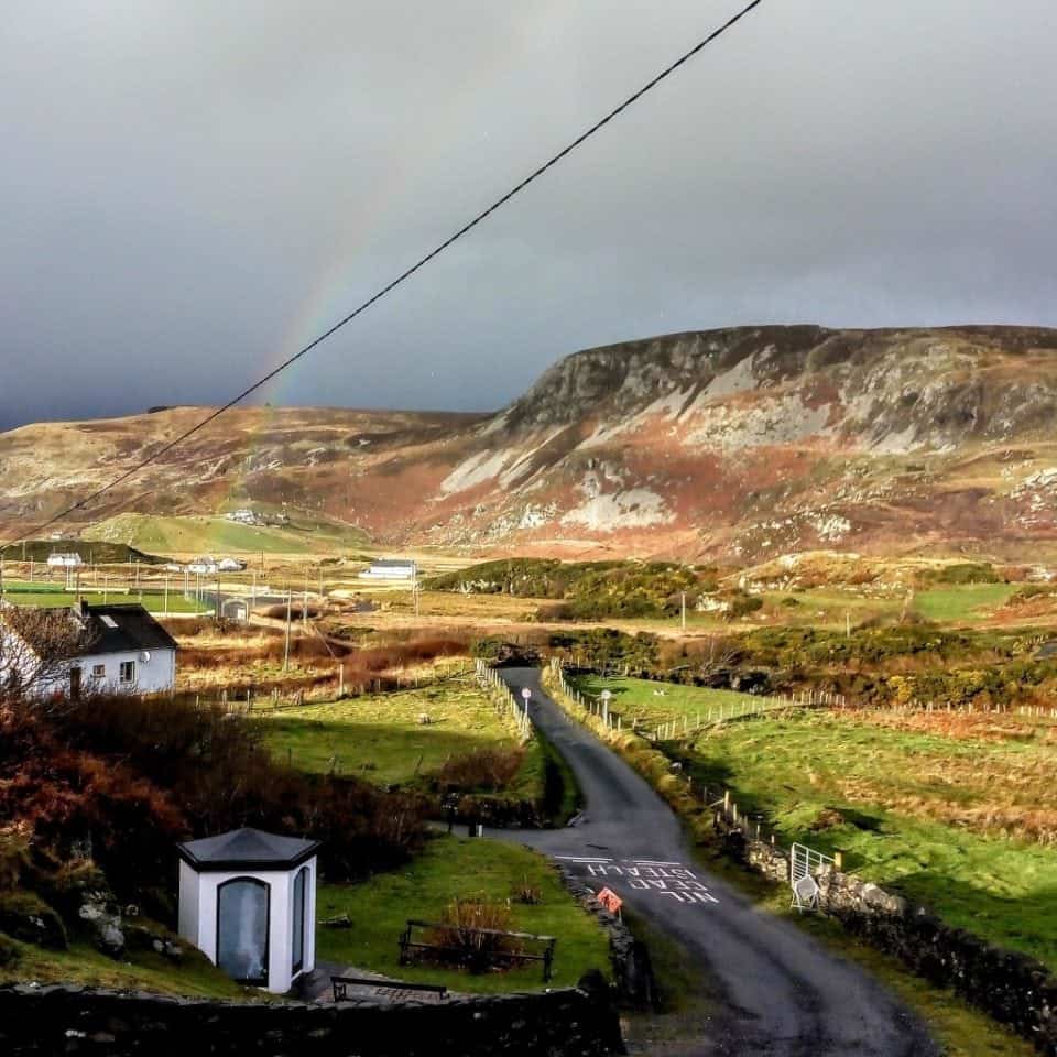 View of Glencolumcille on the Wild Atlantic Way