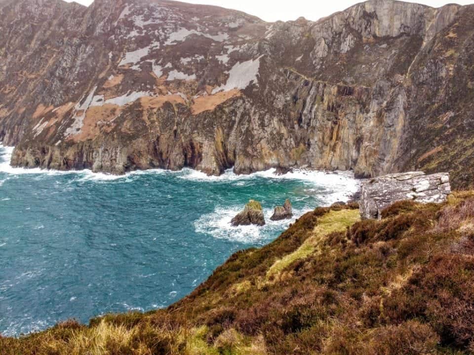 Slieve League seacliffs Donegal Ireland