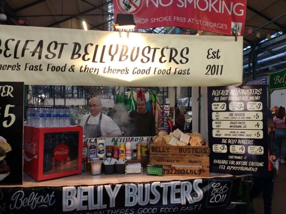 Belfast Bellybusters at St. George's Market