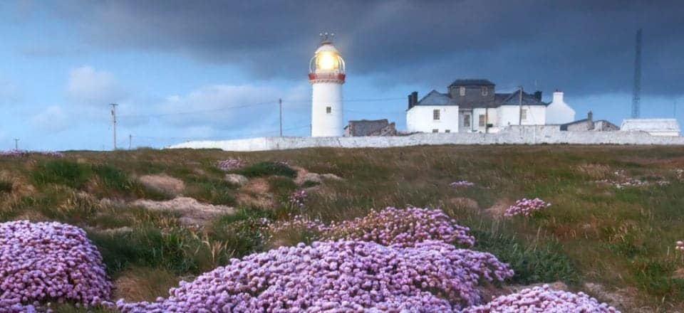 Loop head lighthouse where you can find puffins