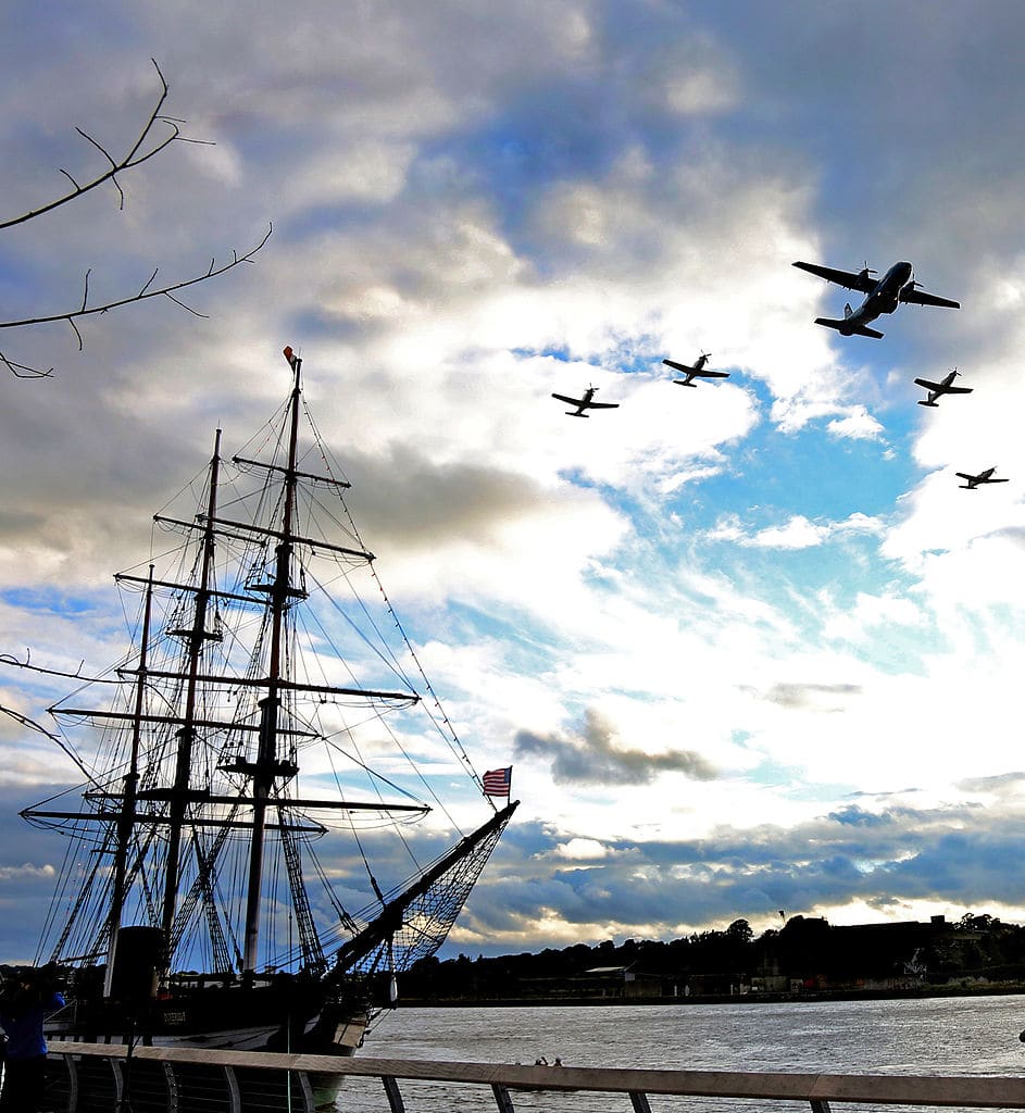 Dunbrody famine ship that sailed to America with passengers escaping Ireland's famine