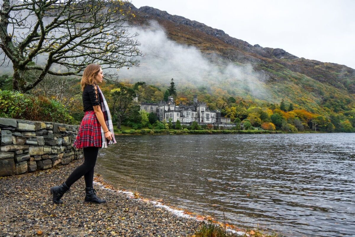 Kylemore Abbey bucket list locations for Ireland