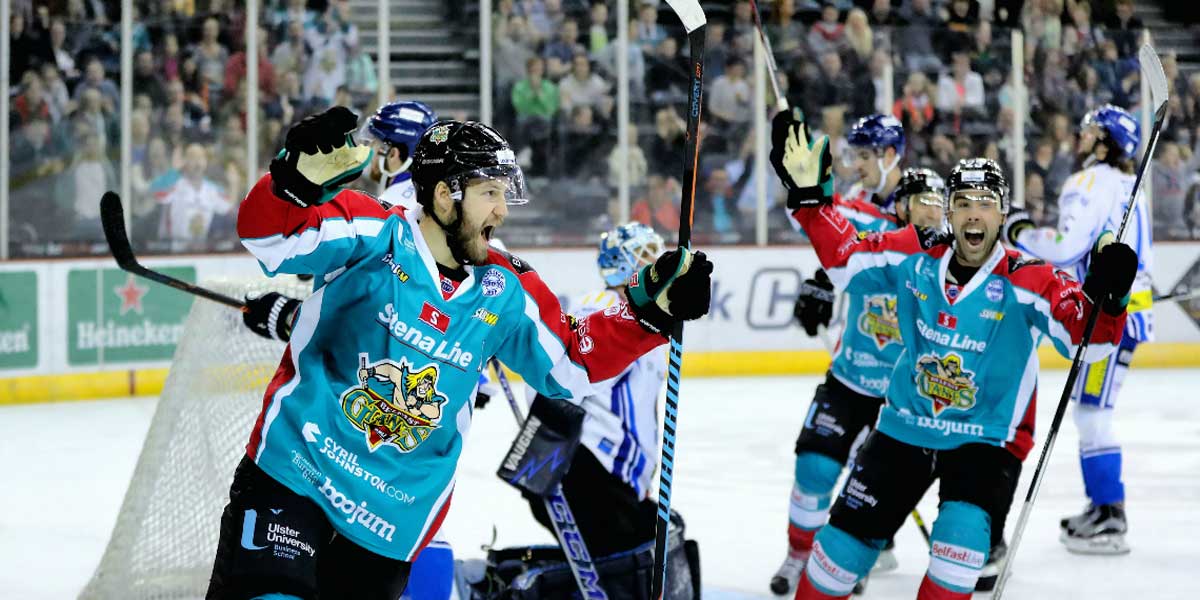 Christmas in Belfast take in an ice hockey game with the Belfast Giants