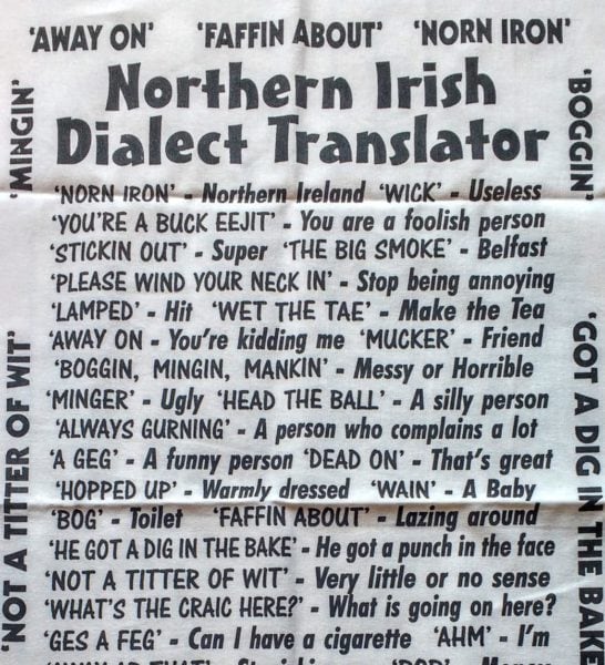 Your Guide to Irish slang: Irish slang terms to know