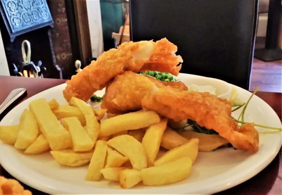 fish and chips tasted on the Black Isle