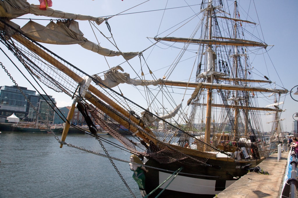 the Jeanie famine ship is another things to do in Dublin