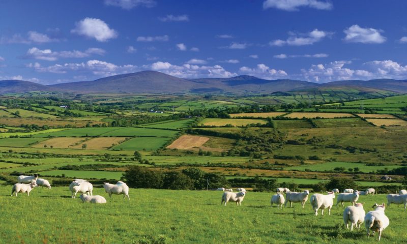 A view to the Sperrins from Clady, near Magherafelt. The Sperrins Region is located in the centre of Northern Ireland, stretching from the western shoreline of Lough Neagh in County Tyrone to the southern portions of County Londonderry. The distinctive glaciated landscape of the Sperrins constitutes one of the most idyllic geographical areas of rural Ireland and has many waymarked ways and cycle routes.