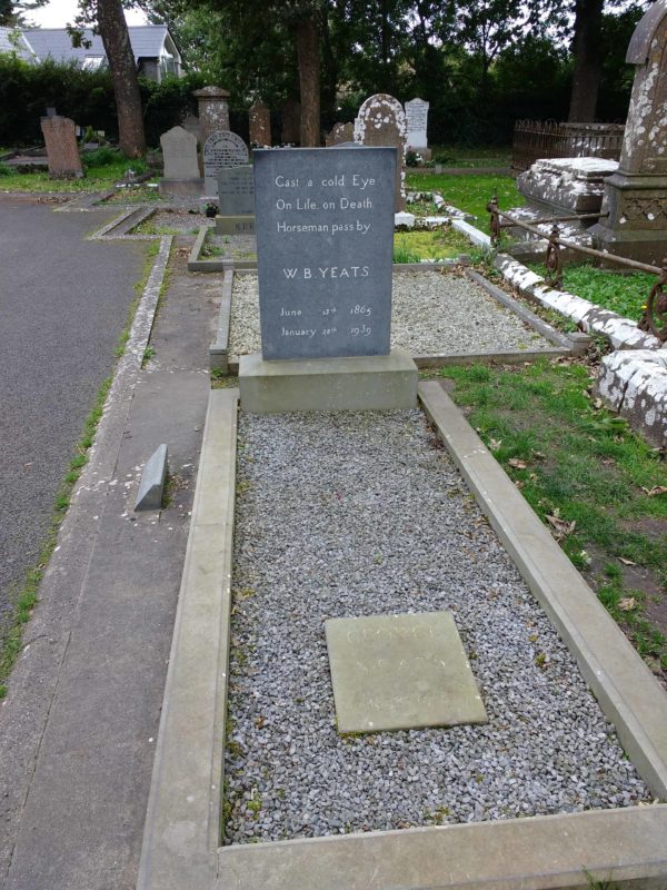 WB Yeats Grave in Sligo