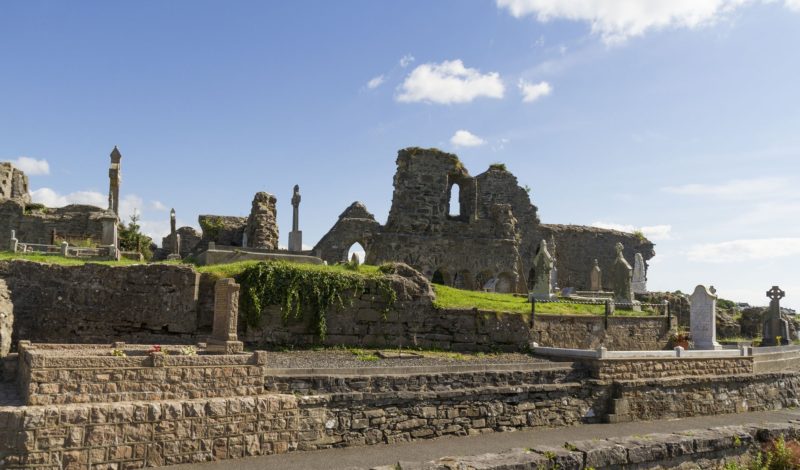 Abbey ruins in Donegal