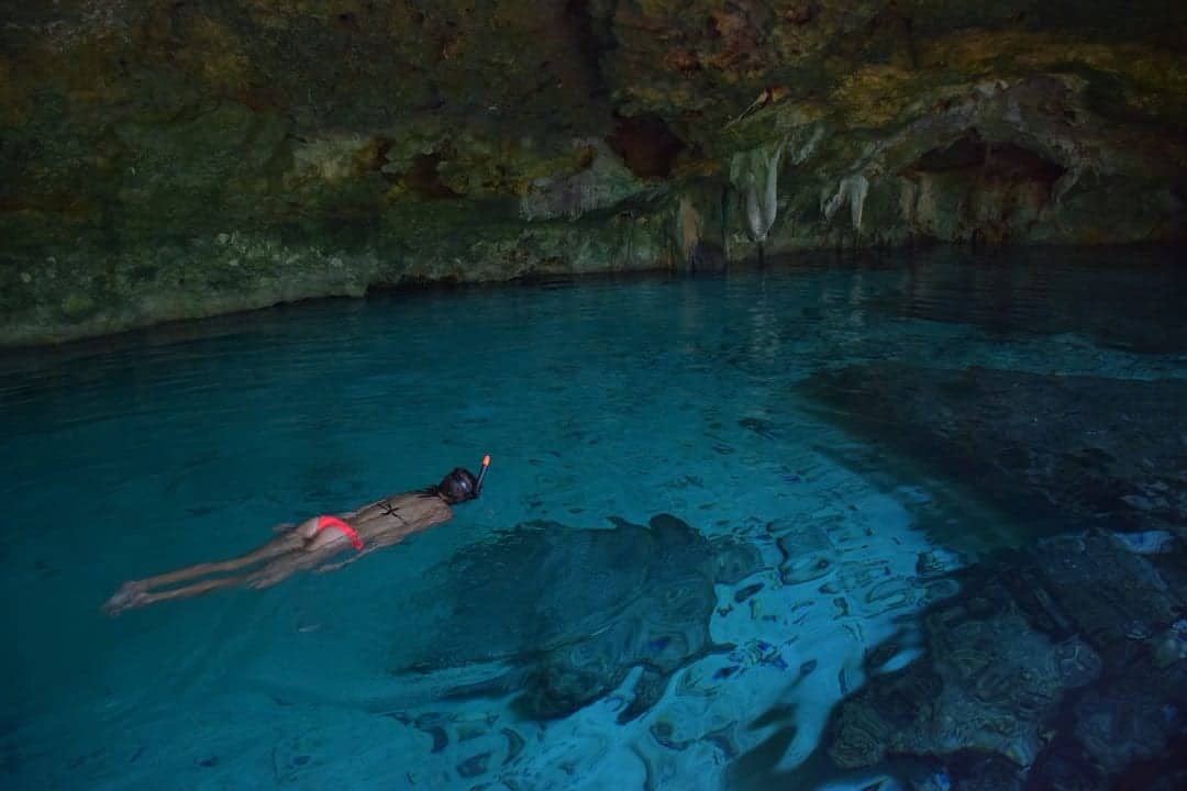 top-six-things-to-do-in-mexicos-yucatan-peninsula cenote swimming is awesome