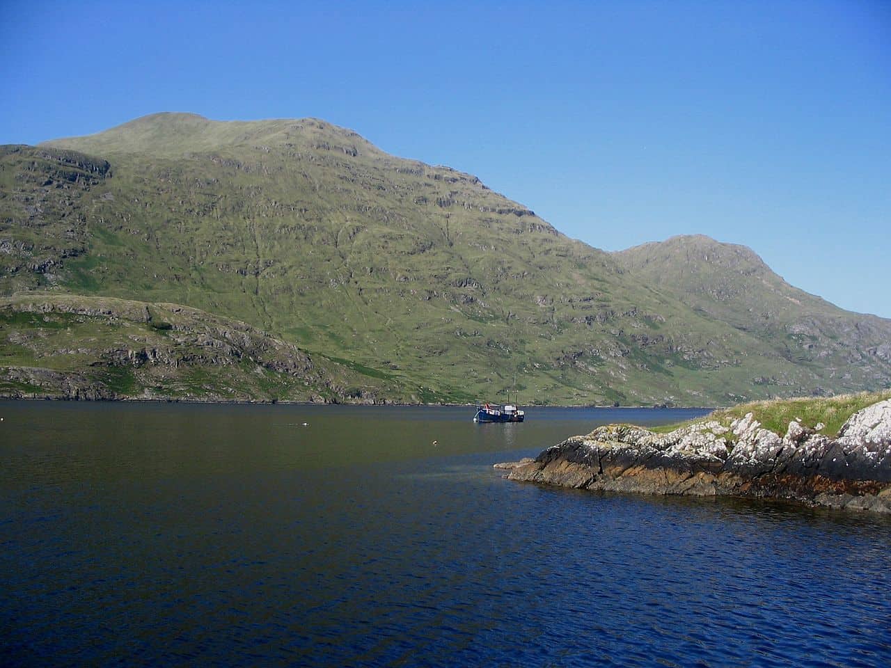 boat trip on the Killary Fjord