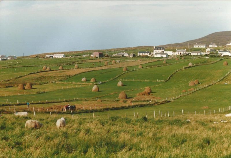 a view of the hills of Glencolmcille