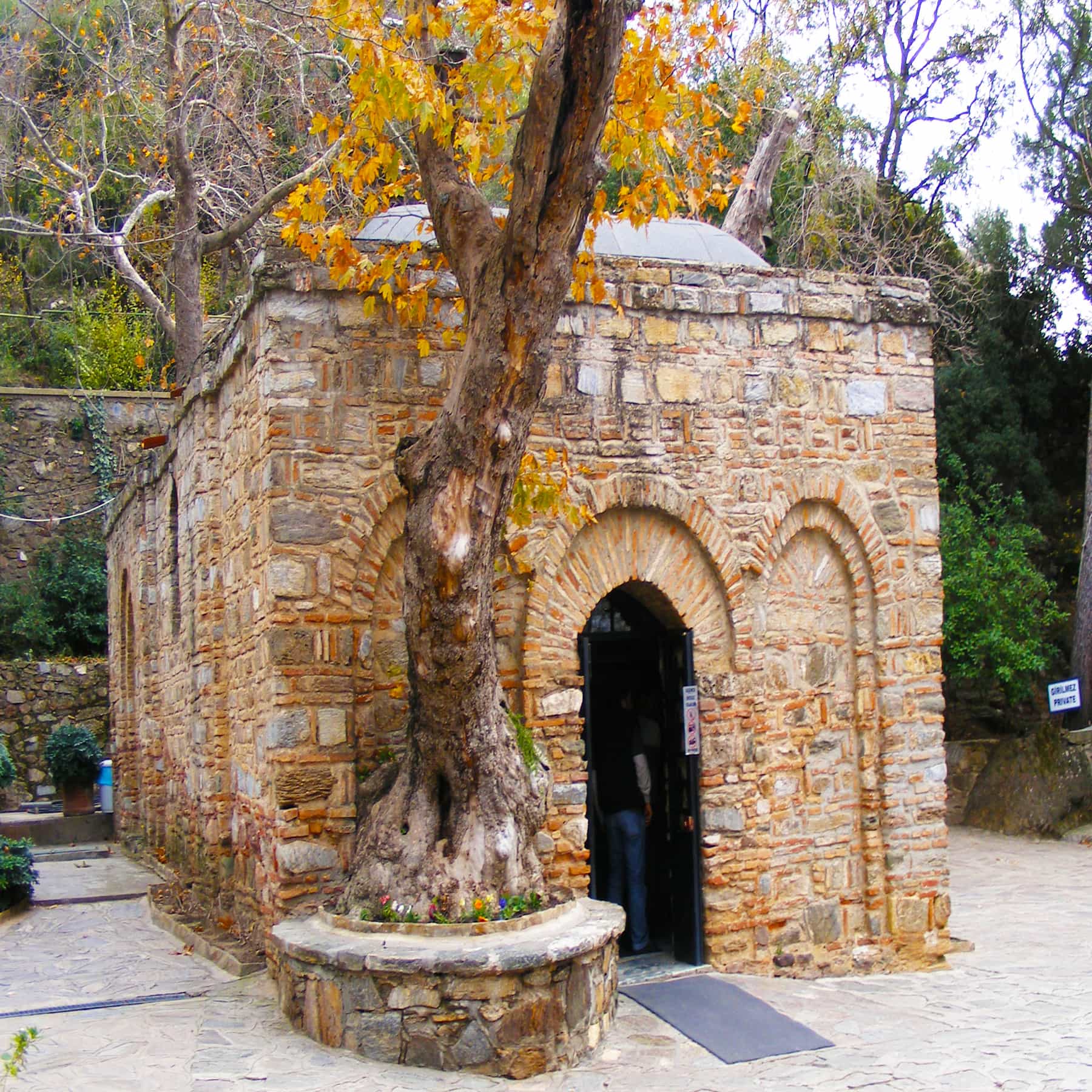 house of the virgin Mary in Ephesus