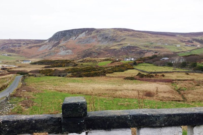 hills and valleys of glencolmcille Donegal Ireland