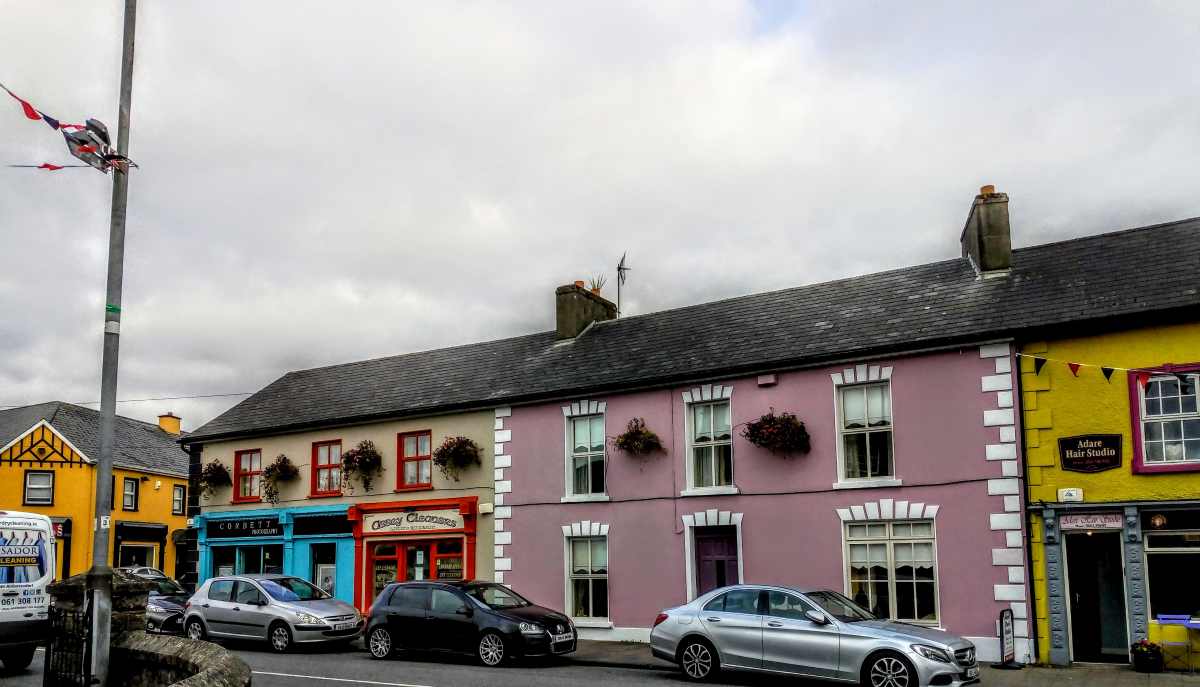 Businesses on Adare' main street