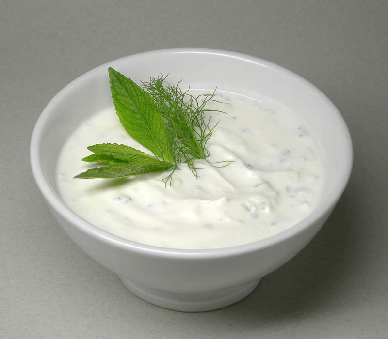 similiar to an Indian raita