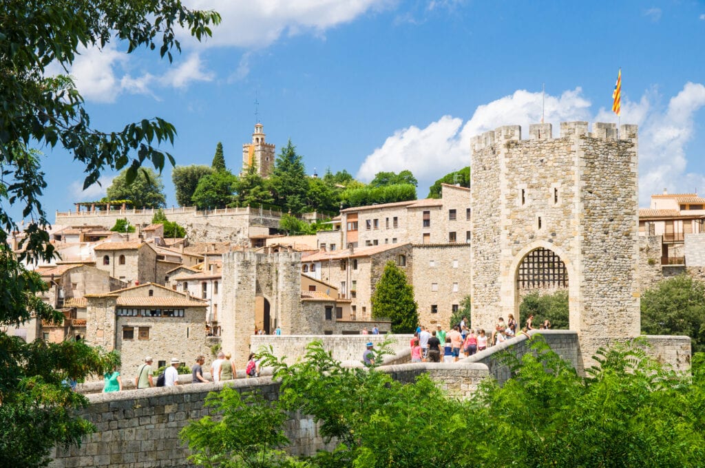 Besalu in Girona, Catalonia, Spain