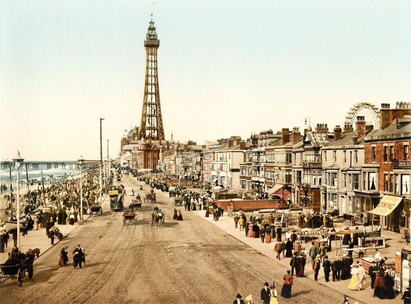 the Promenade when visiting blackpool in the 1800's best things to do in Blackpool
