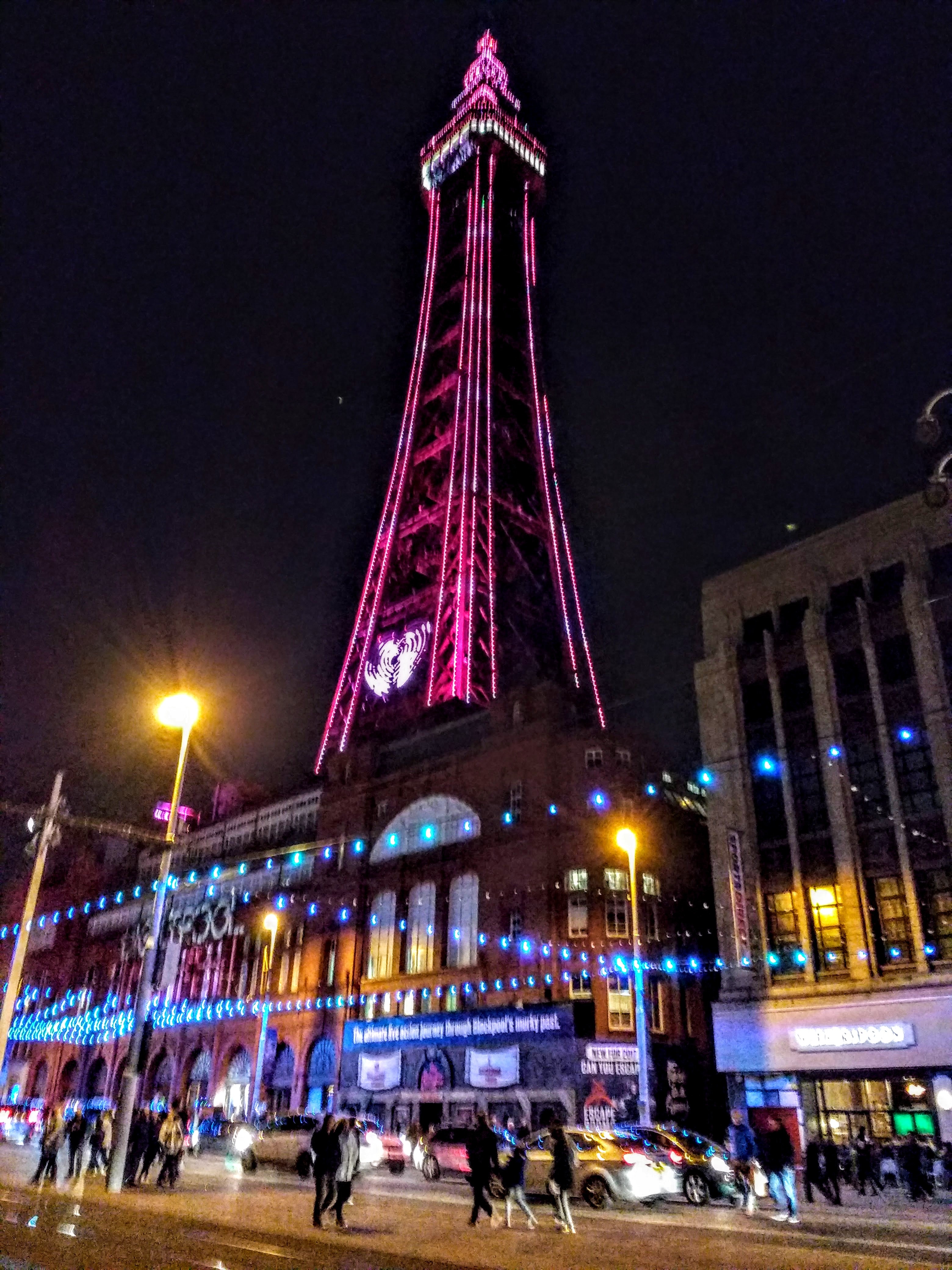 travel to blackpool from london