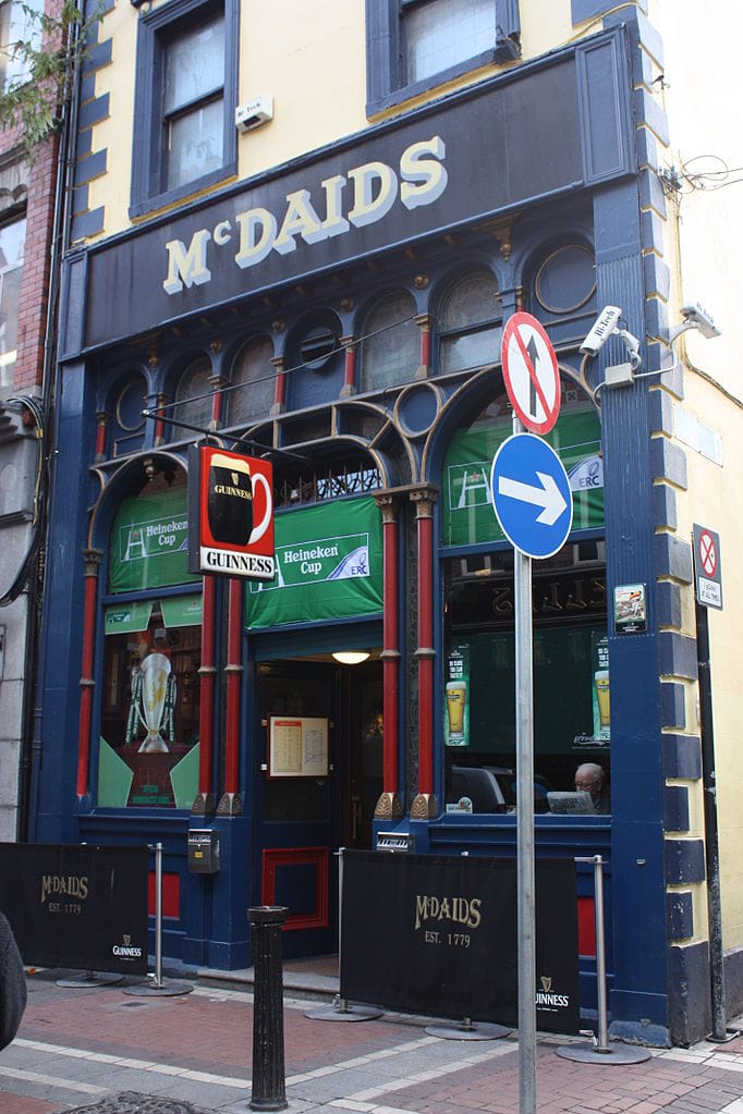 famous pubs in Dublin McDaids