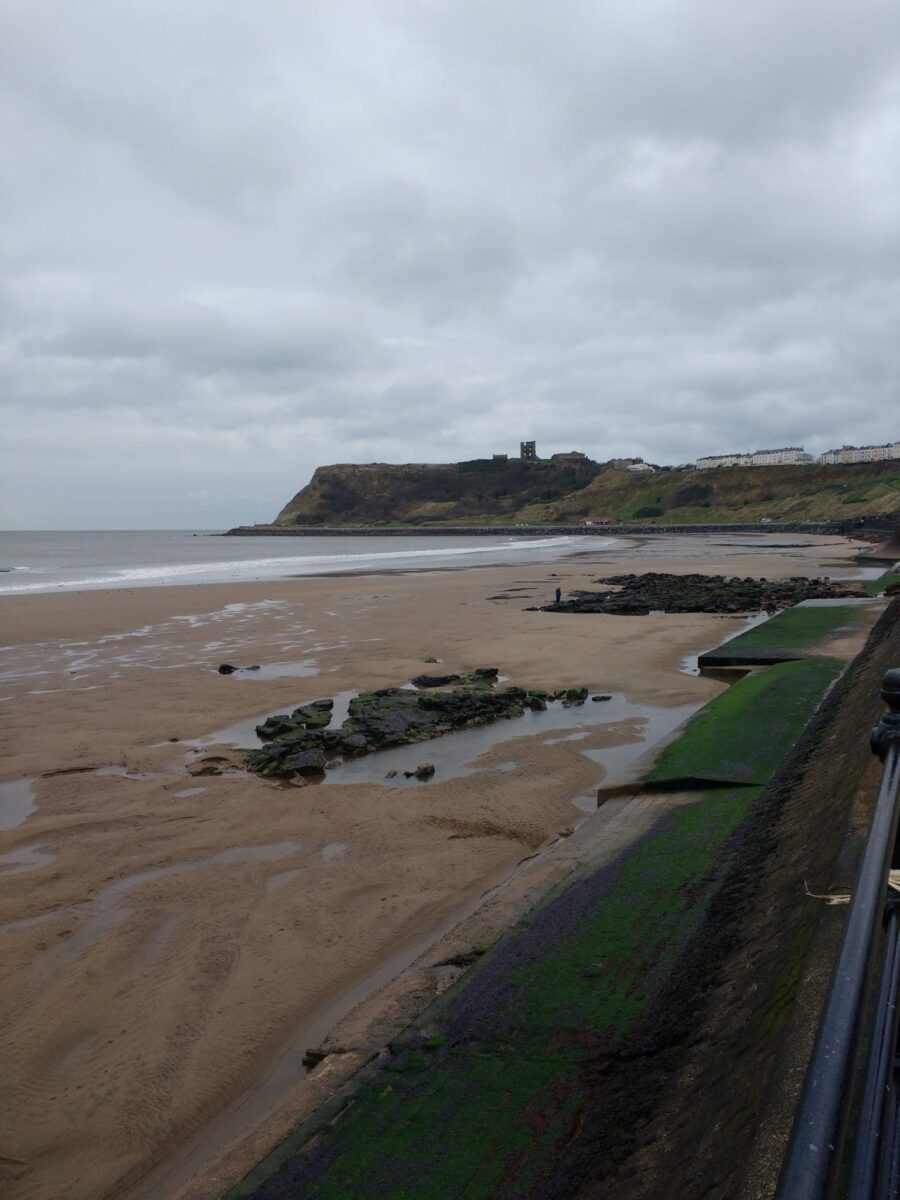 one of the many things to do in Scarborough is to visit the gorgeous North Beach