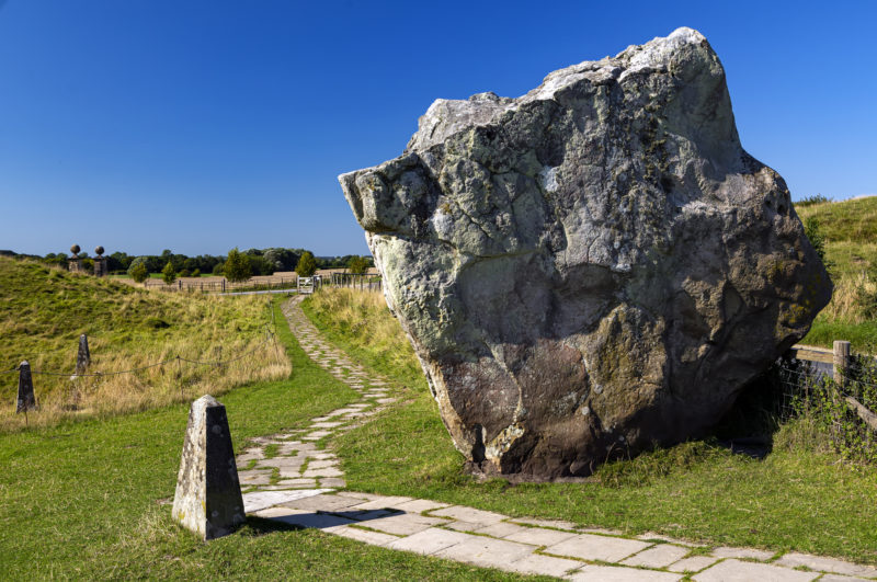 Avebury Henge - the largest stone circle in the world